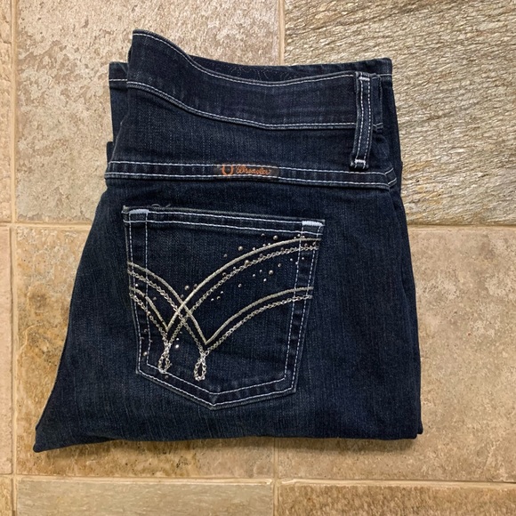 Wrangler Q Baby Mid Rise Boot Cut Jeans 5/6 X 30 - Picture 16 of 16